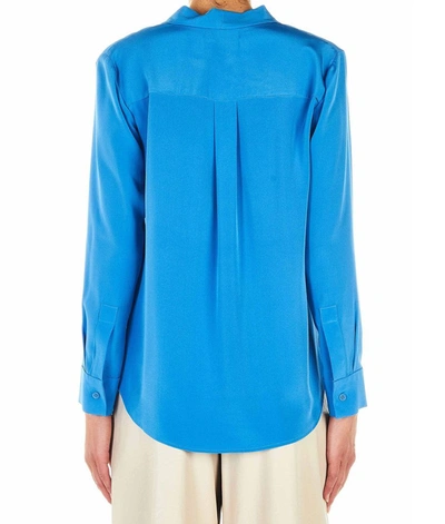 Shop Diane Von Furstenberg Women's Blue Shirt