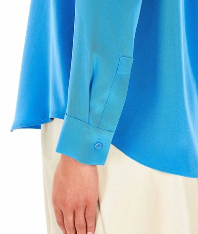 Shop Diane Von Furstenberg Women's Blue Shirt
