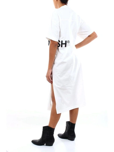 Shop Ambush Women's White Cotton Dress