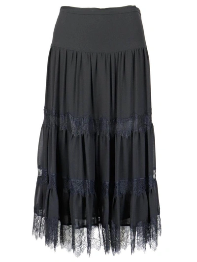 Shop Michael Kors Women's Black Skirt