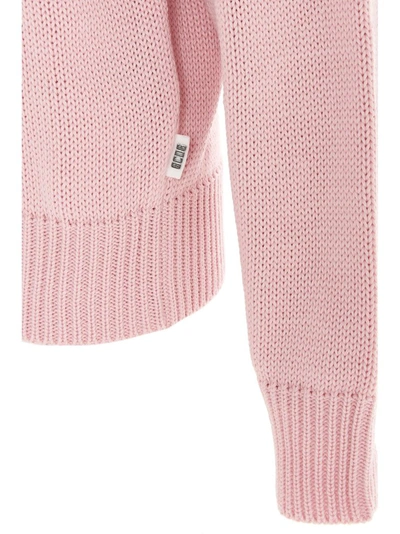 Shop Gcds Women's Pink Wool Sweater