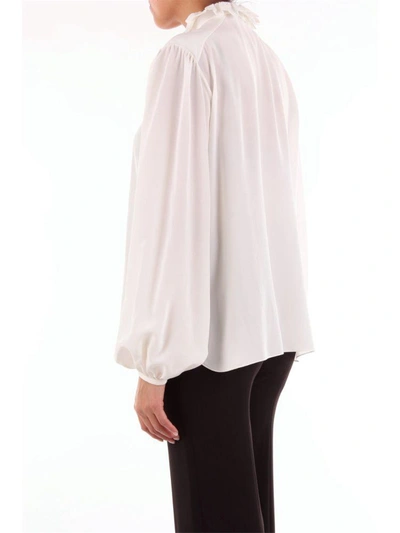 Shop Chloé Women's White Silk Shirt
