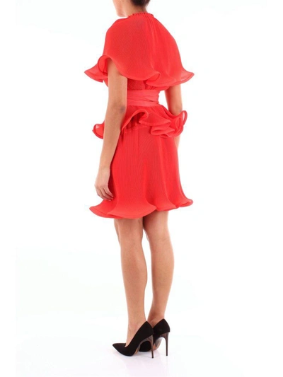 Shop Stella Mccartney Women's Pink Polyester Dress