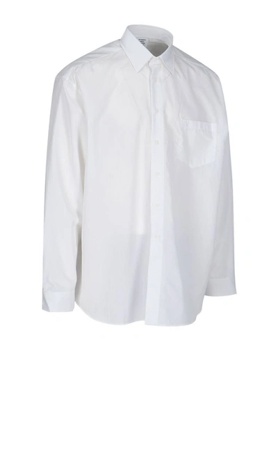 Shop Vetements Women's White Cotton Shirt