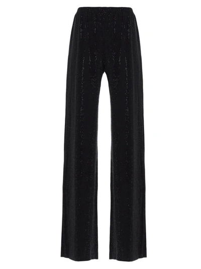 Shop Alexandre Vauthier Women's Black Pants