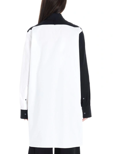 Shop Loewe Women's White Cotton Shirt