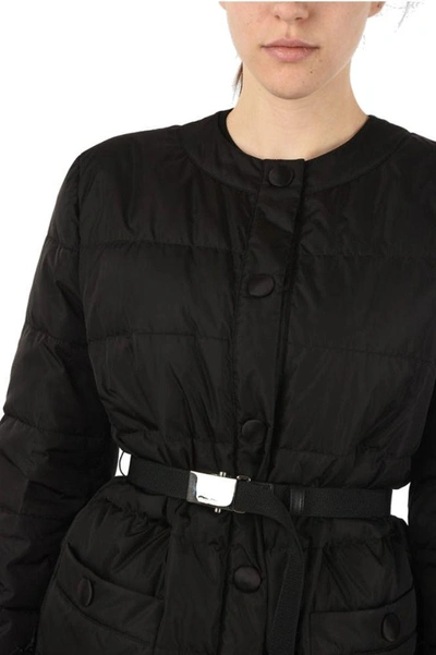 Shop Miu Miu Women's Black Polyamide Outerwear Jacket