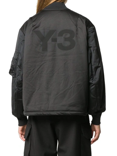 Shop Adidas Y-3 Yohji Yamamoto Women's Black Polyester Outerwear Jacket