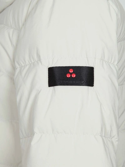 Shop Peuterey Women's White Polyester Down Jacket