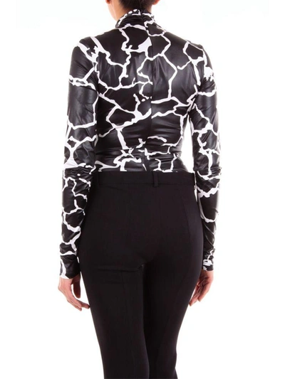 Shop Versace Women's Black Polyamide Bodysuit