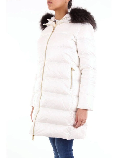 Shop People Of Shibuya Women's White Polyamide Down Jacket