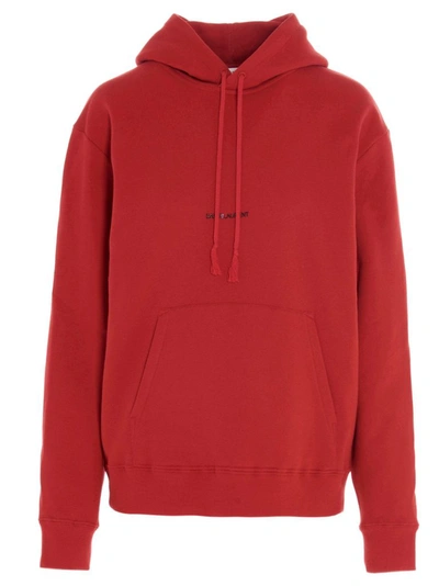 Shop Saint Laurent Women's Red Sweatshirt