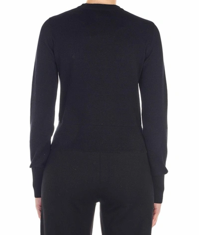Shop Versace Women's Black Cotton Sweater