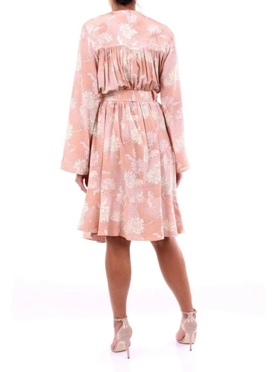 Shop See By Chloé Women's Pink Silk Dress