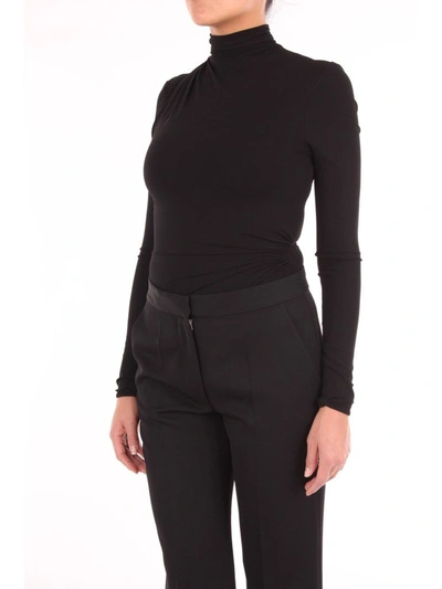 Shop Alexandre Vauthier Women's Black Viscose Bodysuit