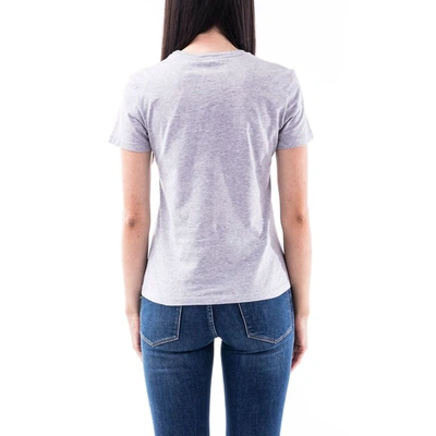 Shop Etro Women's Grey Cotton T-shirt