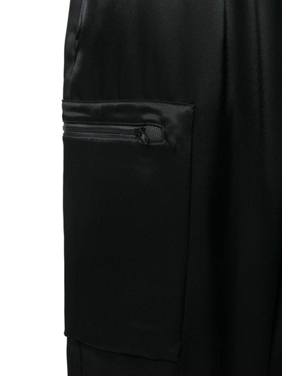Shop Adidas Y-3 Yohji Yamamoto Women's Black Acetate Pants