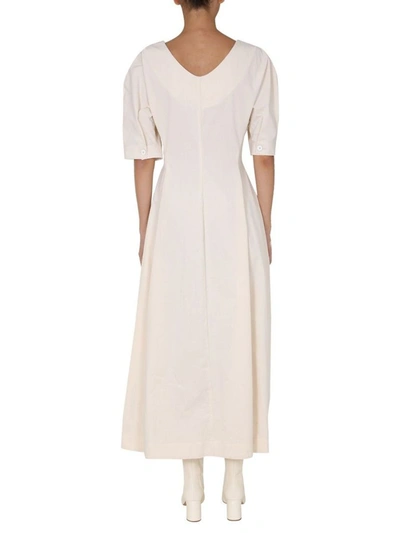Shop Jil Sander Women's White Dress