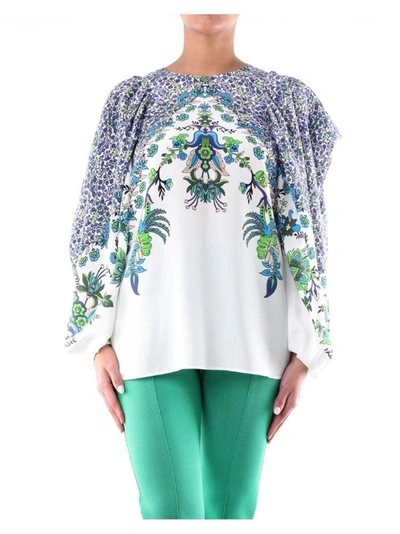 Shop Givenchy Women's White Silk Blouse