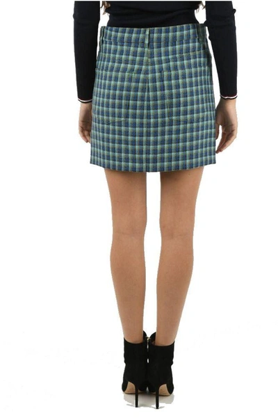 Shop Balenciaga Women's Multicolor Wool Skirt