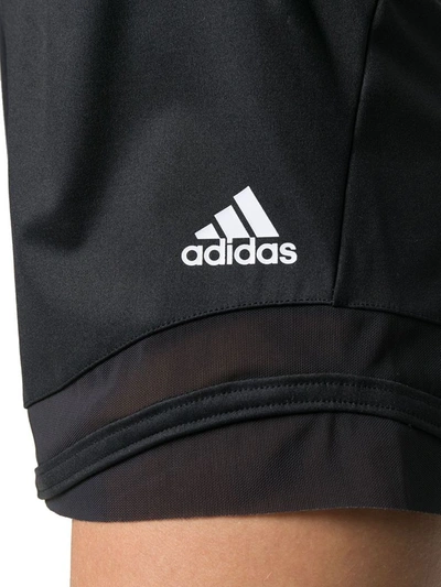 Shop Adidas Originals Adidas Women's Black Cotton Shorts