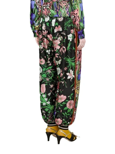 Shop Gucci Women's Multicolor Silk Pants