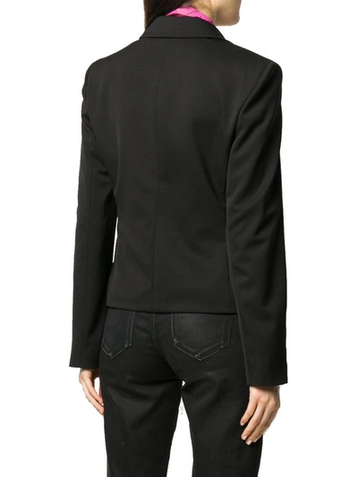 Shop Versace Women's Black Wool Blazer