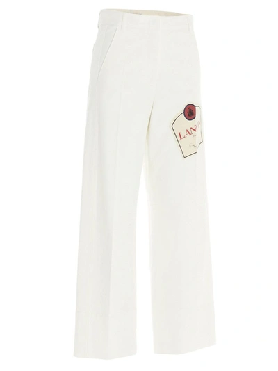 Shop Lanvin Women's White Jeans