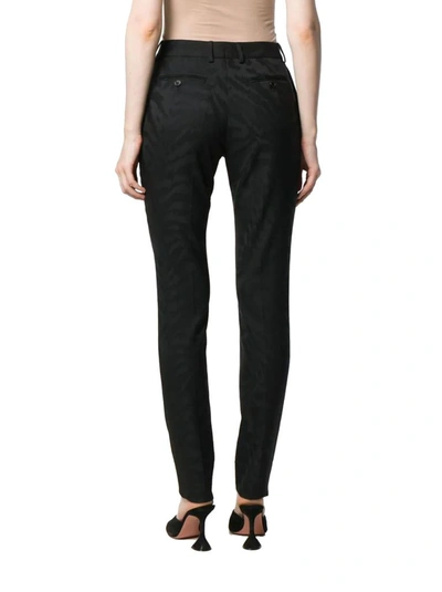 Shop Saint Laurent Women's Black Wool Pants