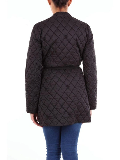 Shop Moncler Women's Black Polyester Down Jacket