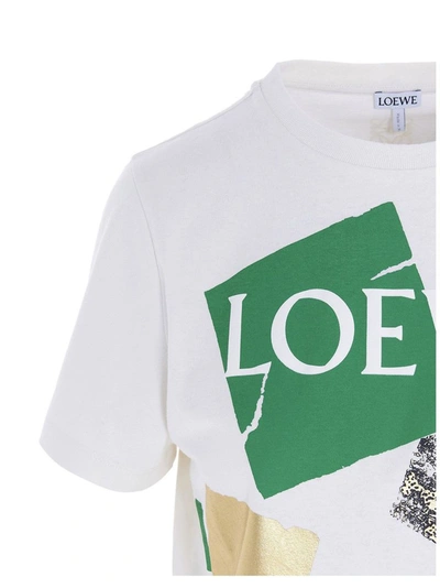 Shop Loewe Women's Beige T-shirt