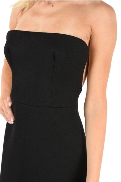 Shop Prada Women's Black Wool Dress
