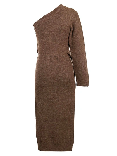 Shop Nanushka Women's Brown Dress