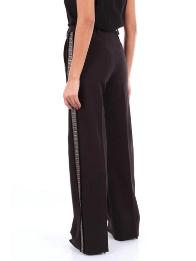 Shop Versace Collection Women's Black Polyester Pants
