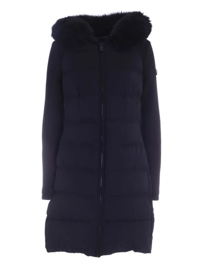 Shop Peuterey Women's Black Polyester Down Jacket