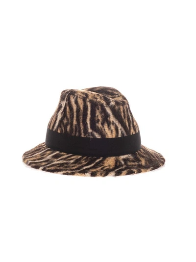 Shop Saint Laurent Men's Beige Wool Hat