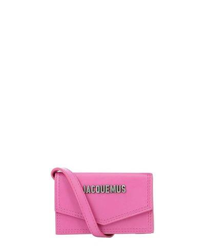 Shop Jacquemus Men's Pink Wallet