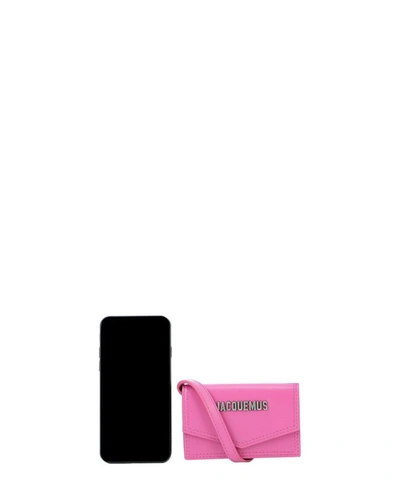 Shop Jacquemus Men's Pink Wallet