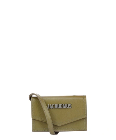 Shop Jacquemus Men's Green Wallet