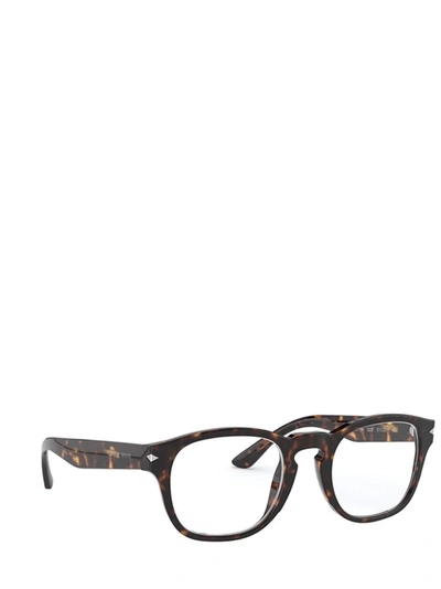 Shop Giorgio Armani Men's Multicolor Metal Glasses