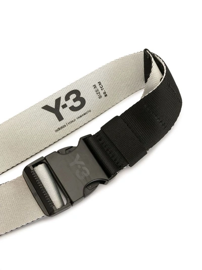 Shop Adidas Y-3 Yohji Yamamoto Men's Beige Polyester Belt