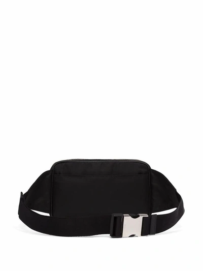 Shop Prada Men's Black Polyamide Belt Bag