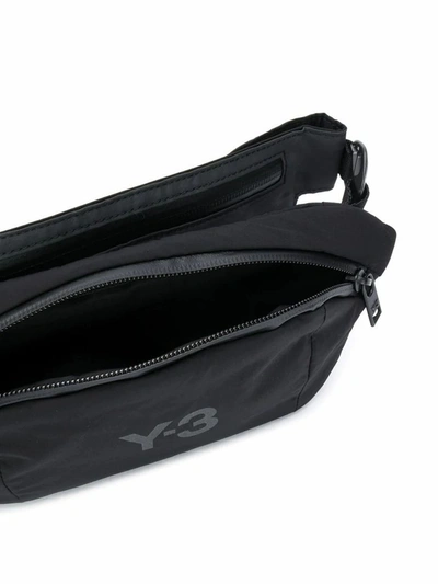 Shop Adidas Y-3 Yohji Yamamoto Men's Black Polyester Belt Bag