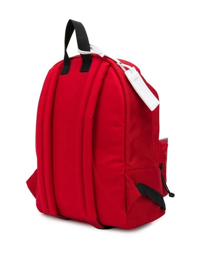Shop Maison Margiela Men's Red Polyurethane Backpack