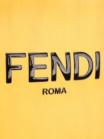 Shop Fendi Men's Yellow Pouch