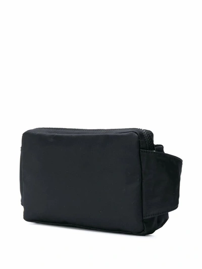 Shop Versace Men's Black Polyamide Belt Bag