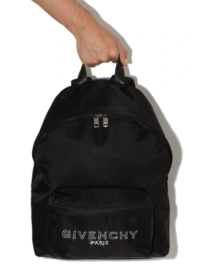 Shop Givenchy Men's Black Polyester Backpack