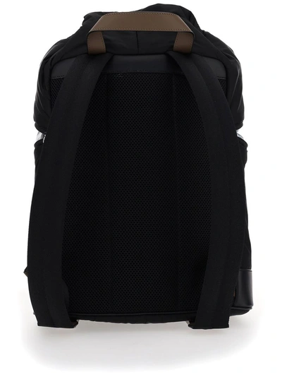 Shop Fendi Men's Black Polyester Backpack