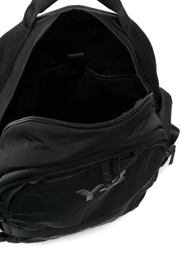 Shop Adidas Y-3 Yohji Yamamoto Men's Black Polyester Backpack