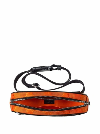Shop Gucci Men's Orange Polyamide Belt Bag